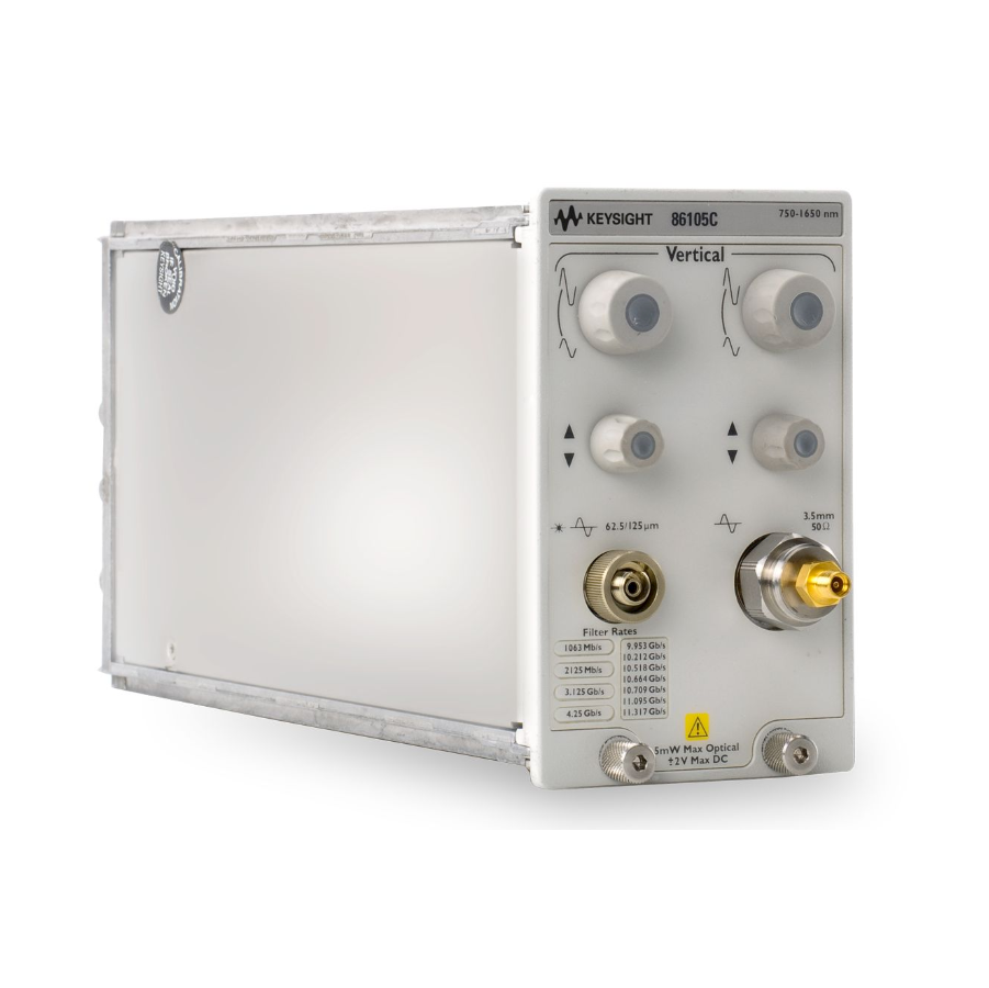 Keysight 86105C 9 GHz光学/ 20 GHz电采样模块