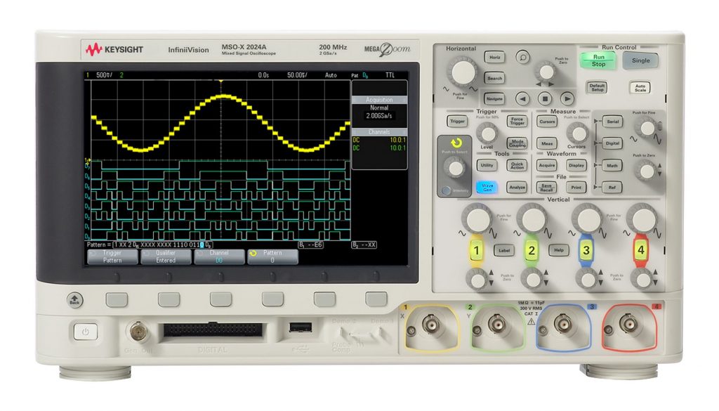 Keysight MSOX2024A 混合信号示波器