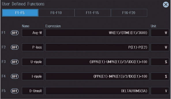 Yokogawa 高精度功率分析仪 WT5000