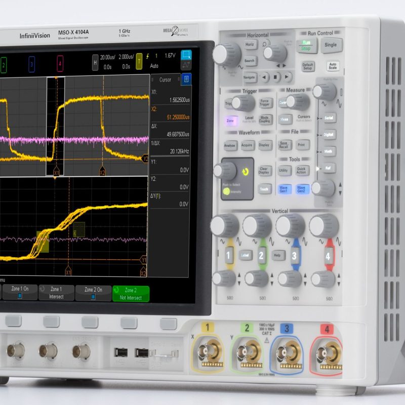 Keysight DSOX4104A 数字示波器 1GHz 带宽 5GSa/s 采样率 4 模拟通道