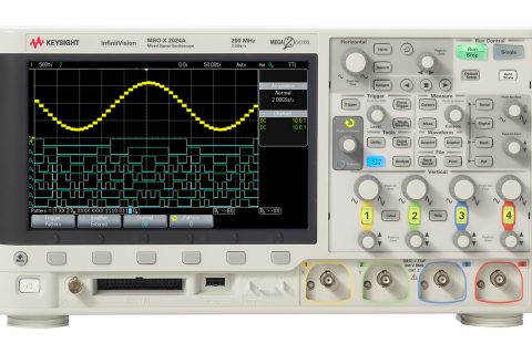Keysight MSOX2024A 混合信号示波器 - 4+16 通道高捕获率调试仪器