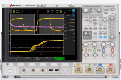 Keysight DSOX4104A 数字示波器 1GHz 带宽 5GSa/s 采样率 4 模拟通道