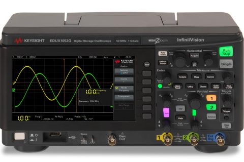 Keysight EDUX1052A 数字示波器 - 教育及基础电子实验专用仪器