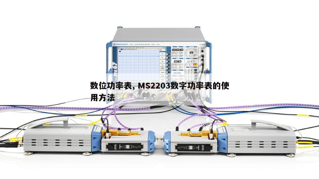 数位功率表, MS2203数字功率表的使用方法 