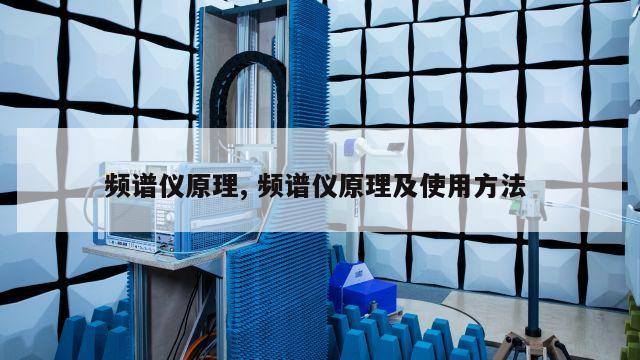 频谱仪原理, 频谱仪原理及使用方法 