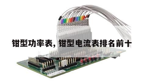 钳型功率表, 钳型电流表排名前十 