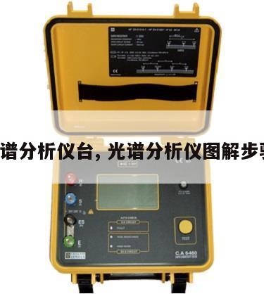 光谱分析仪台, 光谱分析仪图解步骤 
